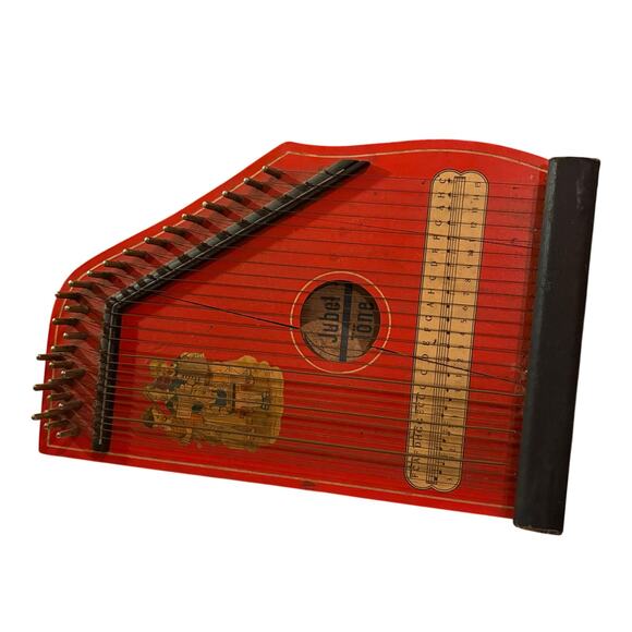 Stringed Instrument Jubel Tone Vintage Kids Zither Made In Germany - Picture 4 of 10
